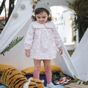 Vestido Elefantes COLECCIÓN CASUAL BEBÉ. Cocote