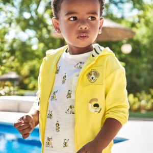 Sudadera Con Capucha Play Limón. Mayoral