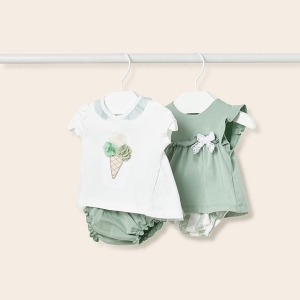 Conjunto 4 Piezas Helado Aqua. Mayoral