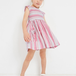 Vestido Rayas Con lino y TENCEL™ Lyocell. Mayoral