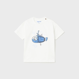 Camiseta Motivo Interactivo Submarino. Mayoral