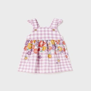 Vestido Tirantes Punto Lilac. Mayoral