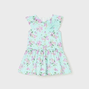 Vestido Estampado Lazo Agua. Mayoral