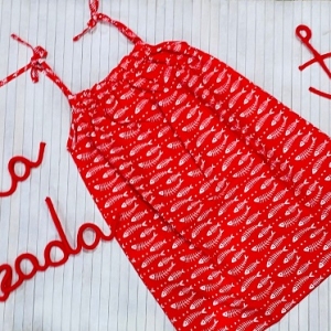 Vestido Popelín RASPA PEZ