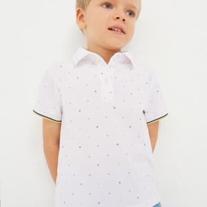 Polo Manga Corta Estampado Algodón. Mayoral