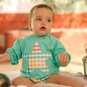 Sudadera Estrella COLECCIÓN CASUAL BEBÉ. Cocote