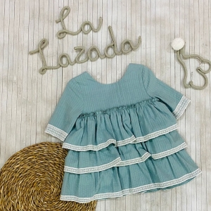 Vestido Verde Ceremonia. Eve Children