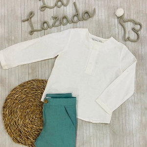 Conjunto Verde Ceremonia. Eve Children