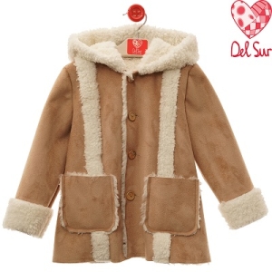 Abrigo Infantil Doble Faz Camel. Del Sur