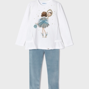 Conjunto 2 Piezas Legging Terciopelo Bluebell. Mayoral