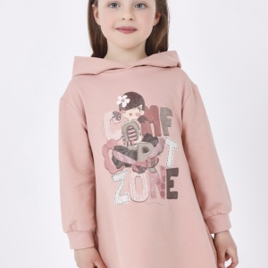 Vestido Casual Better Cotton Nude. Mayoral