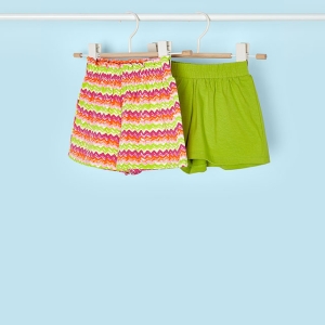Set 2 Pantalones Cortos Kiwi. Mayoral