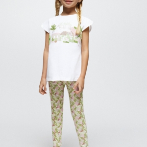 Conjunto Leggings Lentejuelas Manzana. Mayoral