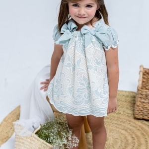 Vestido 2 Piezas FAMILIA BORDADA. José Varón