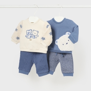 Conjunto 4 Piezas Combinado Mid Blue. Mayoral