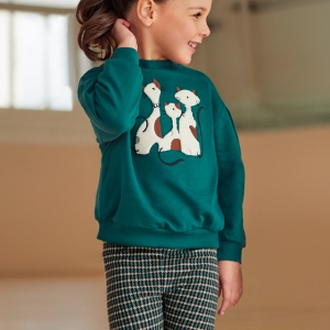 Conjunto Legging Estampado Y Sudadera. Mayoral
