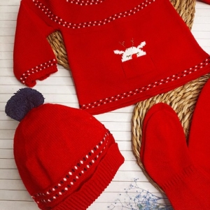 Conjunto 3 Piezas Con Gorro ILUSIONAR