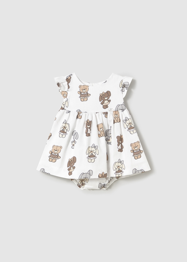 Vestido Ositos Galleta. Mayoral