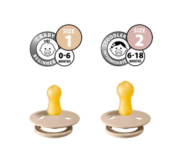 Set 2 Chupetes Bibs Colour Rond. Tutete - Imagen 5