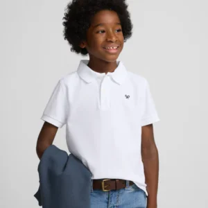 Polo Kids Clásico Miniraqueta Blanco. Silbon