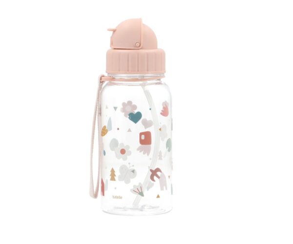Botella Plástico Geometric Nature Personalizable. Tutete