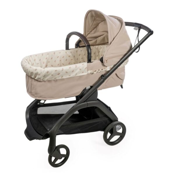 Cubre Cuco Gomas + Sábana Ajustable Cuco MIMOSA ROSA. Walking Mum