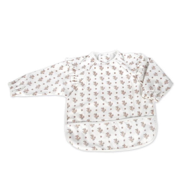 Babero Con Mangas BOTTON FLORES. Walking Mum