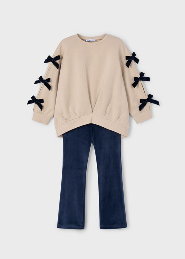 Conjunto Legging Y Sudadera Lazos. Mayoral - Imagen 4