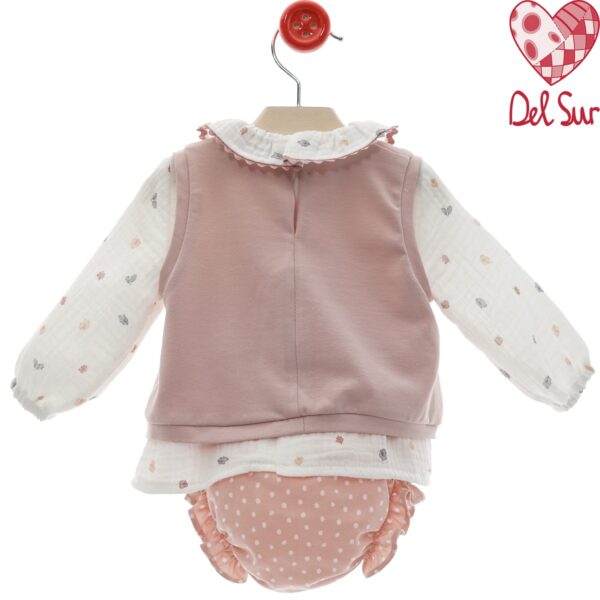 Conjunto Ranita Con Chaleco FAMILIA OVILLO. Del Sur - Imagen 2