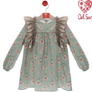Vestido Infantil FAMILIA PURPURINA. Del Sur
