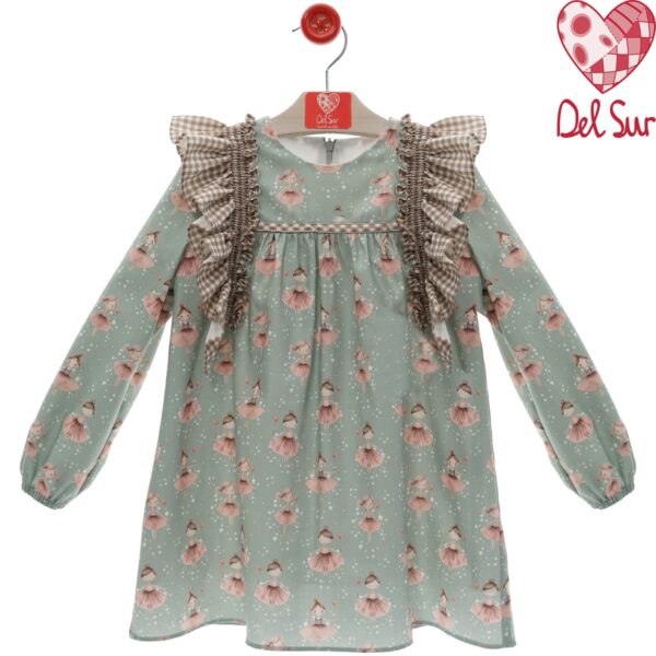 Vestido Infantil FAMILIA PURPURINA. Del Sur