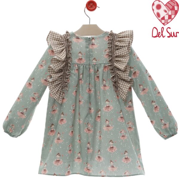Vestido Infantil FAMILIA PURPURINA. Del Sur - Imagen 2