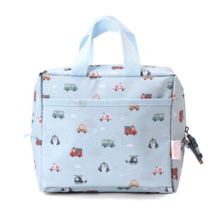 Bolsa Merienda Térmica City Cars Personalizable. Tutete