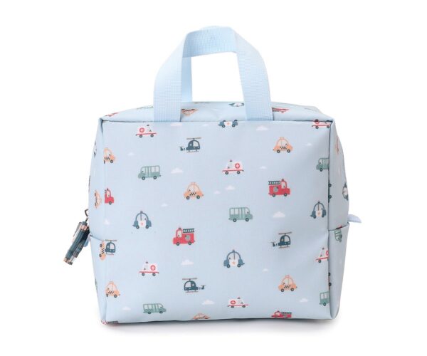 Bolsa Merienda Térmica City Cars Personalizable. Tutete - Imagen 2