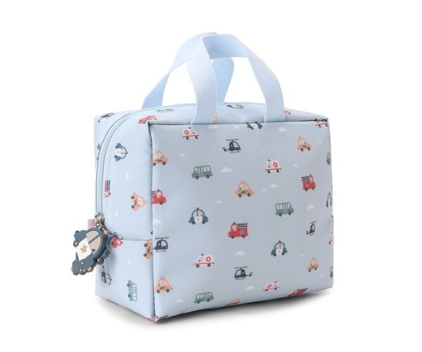 Bolsa Merienda Térmica City Cars Personalizable. Tutete - Imagen 4