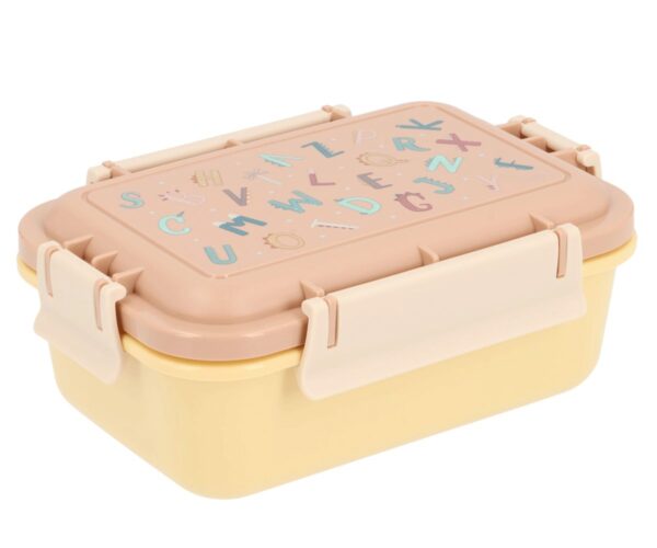Caja Almuerzo Bento Funny Letters. Tutete