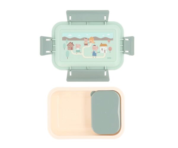 Caja Almuerzo Bento The Three Little Pigs. Tutete - Imagen 2