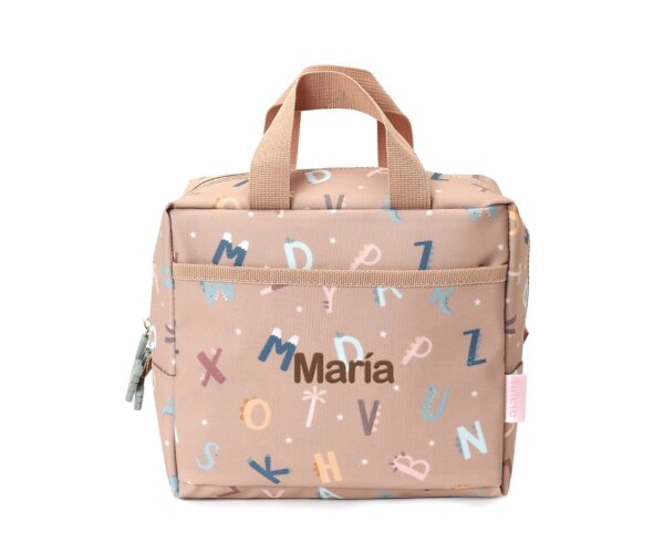 Bolsa Merienda Térmica Funny Letters Personalizable. Tutete - Imagen 4