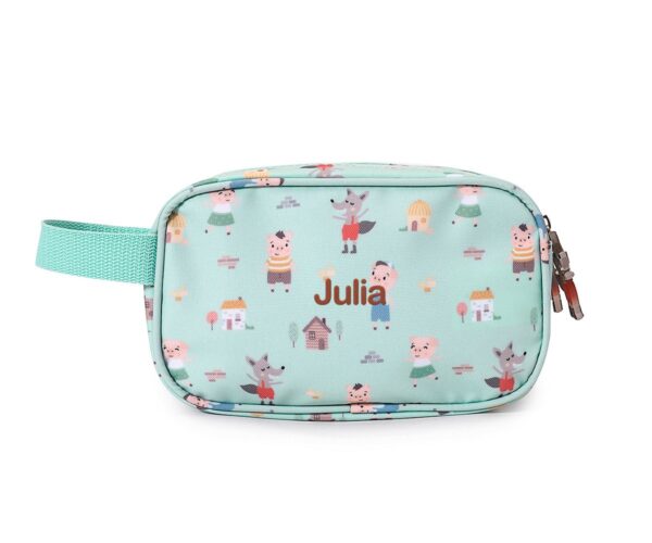 Neceser Infantil The Three Little Pigs Personalizable. Tutete - Imagen 3