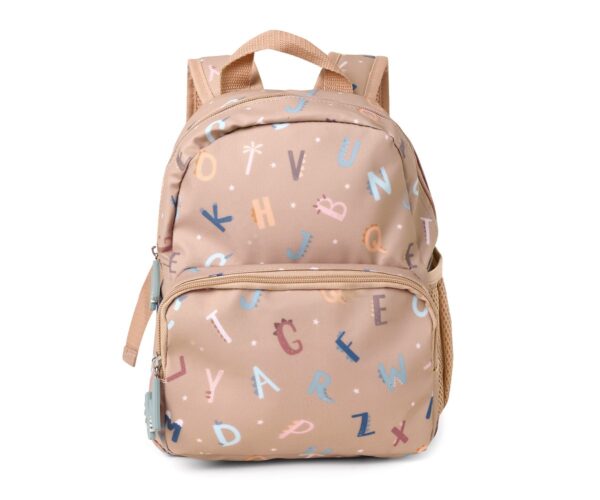 Mochila Infantil Funny Letters Personalizable. Tutete