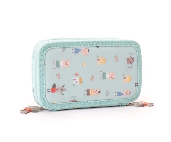 Estuche Plumier Doble The Three Little Pigs. Tutete - Imagen 2