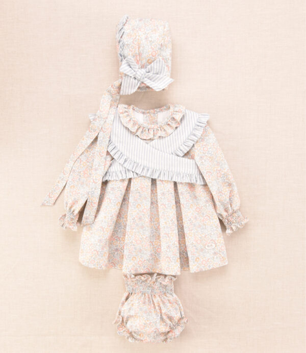 Vestido 3 Piezas COLECCIÓN BEBÉ SUAVE. José Varón - Imagen 3