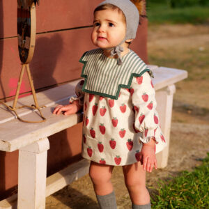 Vestido Fresas COLECCIÓN CASUAL BEBÉ. José Varón