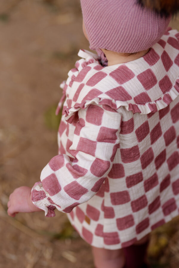 Vestido Cuadros COLECCIÓN CASUAL BEBÉ. José Varón - Imagen 3