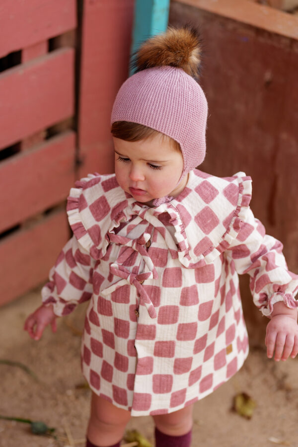 Vestido Cuadros COLECCIÓN CASUAL BEBÉ. José Varón - Imagen 2