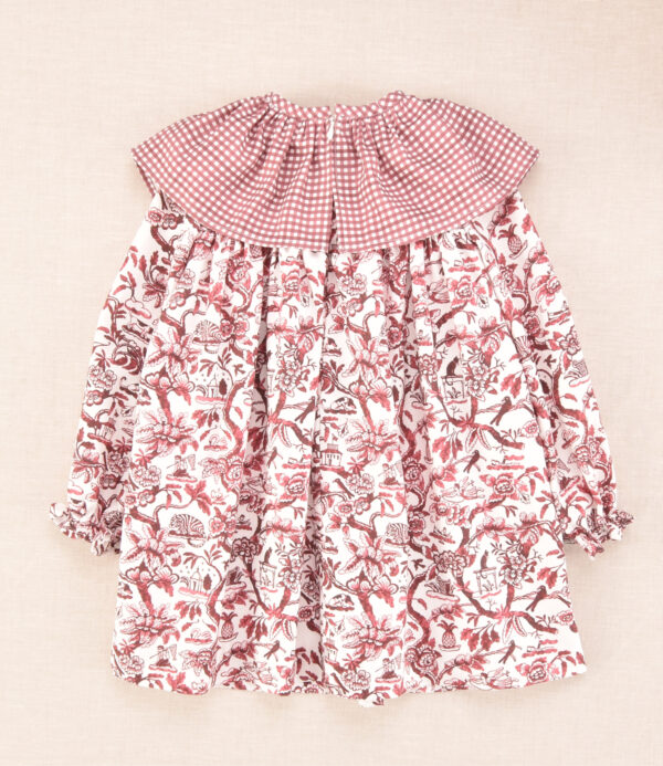 Vestido FAMILIA BURDEOS. Cocote - Imagen 4
