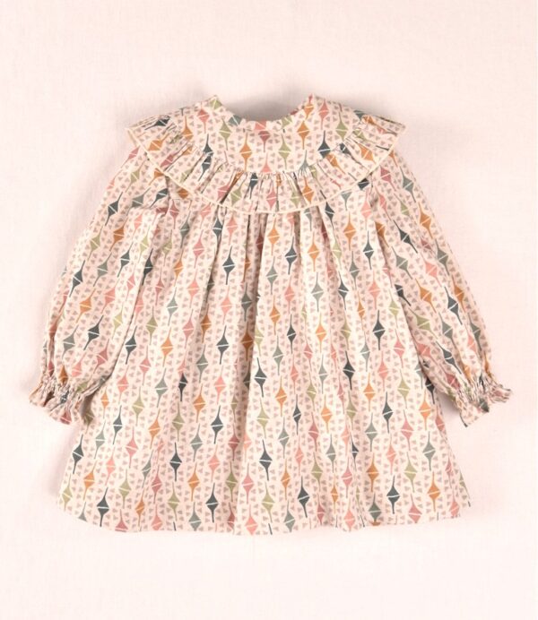 Vestido Triángulos COLECCIÓN CASUAL BEBÉ. Cocote - Imagen 2