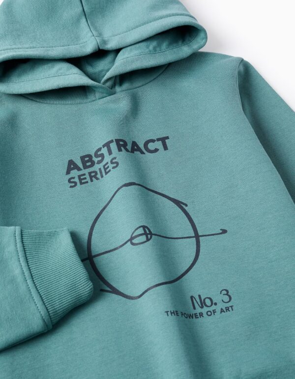 Sudadera Perchada Capucha 'Abstract'. Zippy - Imagen 3