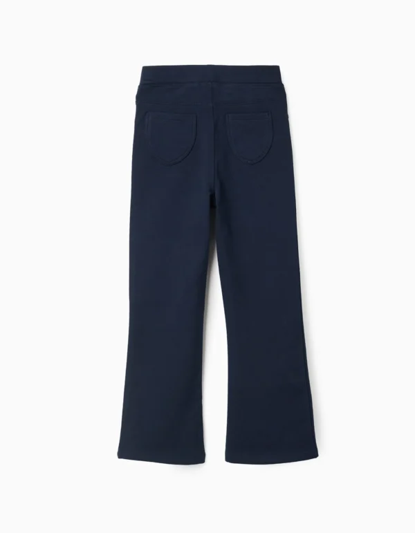 Jegging Perchado Flare Fit Azul Oscuro. Zippy - Imagen 2