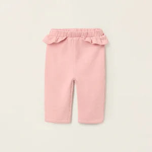 Pantalón Perchado Volantes Rosa. Zippy
